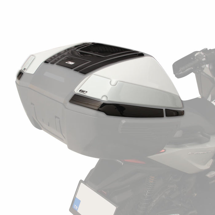 GP Kompozit Top Case Pad Set Black Compatible For Honda Forza 250 / Forza 300 / Forza 350 / NSS300 / NSS350 2018-2024