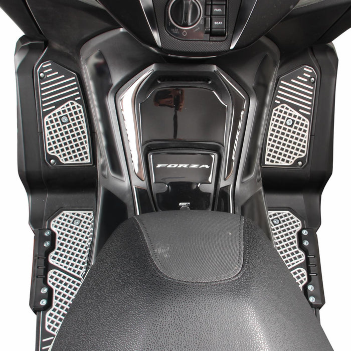 GP Kompozit Protection de réservoir Gris Compatible pour Honda Forza 250 / Forza 300 / Forza 350 / NSS300 / NSS350 2018-2023 