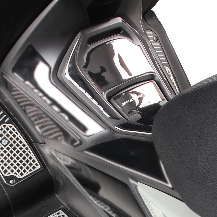 GP Kompozit Protection de réservoir Gris Compatible pour Honda Forza 250 / Forza 300 / Forza 350 / NSS300 / NSS350 2018-2023 