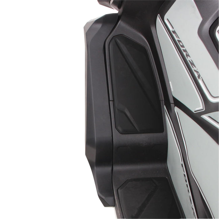 GP Kompozit Protector de carenado inferior negro compatible para Honda Forza 250 / Forza 350 / NSS350 2021-2023 