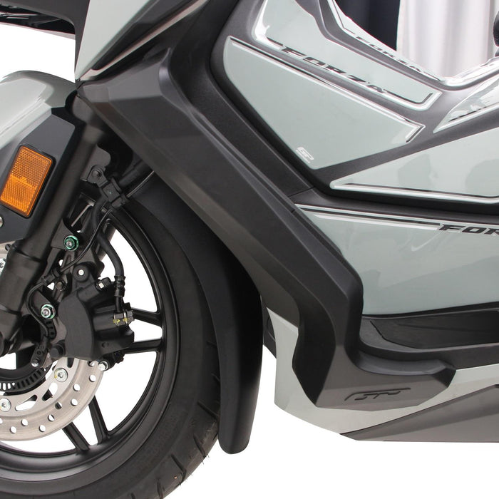 GP Kompozit Protector de carenado inferior negro compatible para Honda Forza 250 / Forza 350 / NSS350 2021-2023 