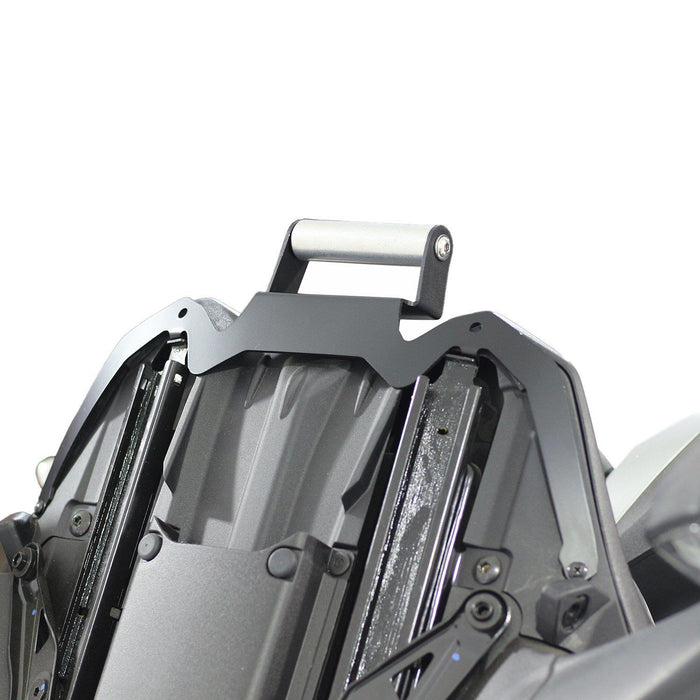 GP Kompozit Phone / Navigation Holder Bracket Black Compatible For Honda Forza 250 / Forza 350 / NSS350 2021-2024
