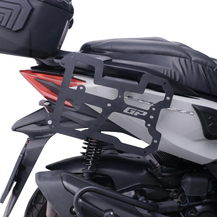 GP Kompozit Side Carrier Pannier Rack Black Compatible For Honda Forza 250 / Forza 350 / NSS350 2021-2025