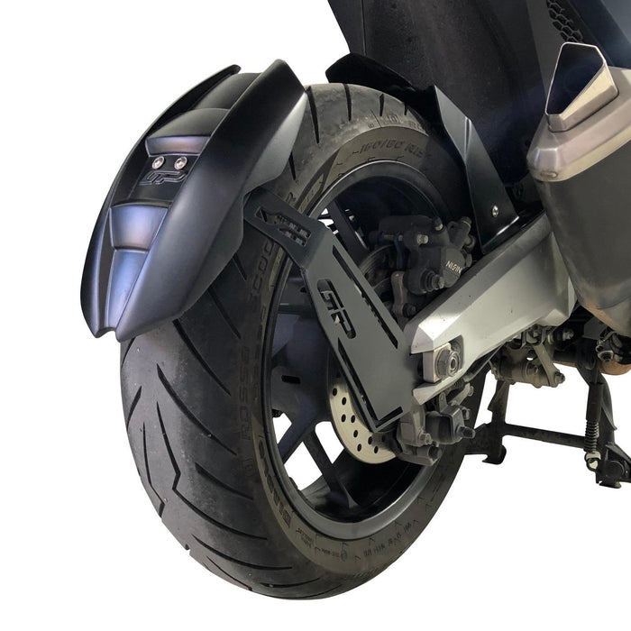 GP Kompozit Pare-boue arrière noir compatible pour Honda Forza 750 / NSS750 2021-2023 