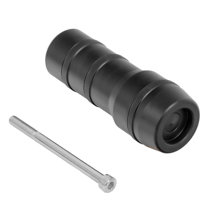 GP Kompozit Exhaust Crash Frame Slider Black Compatible For Honda Forza 750 / NSS750  2021-2024