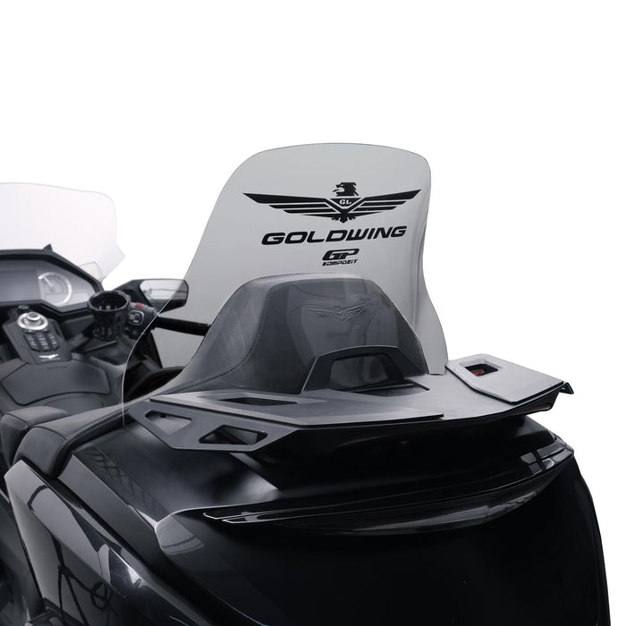 GP Kompozit Rear Windshield Windscreen Smoked Compatible For Honda GL1800 Gold Wing 2018-2023