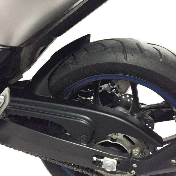 GP Kompozit Garde-boue arrière noir compatible pour Honda NC700D Integra 2012-2013 