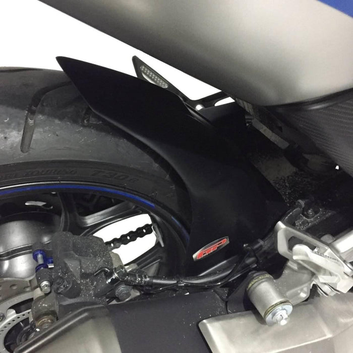 GP Kompozit Garde-boue arrière noir compatible pour Honda NC700D Integra 2012-2013 