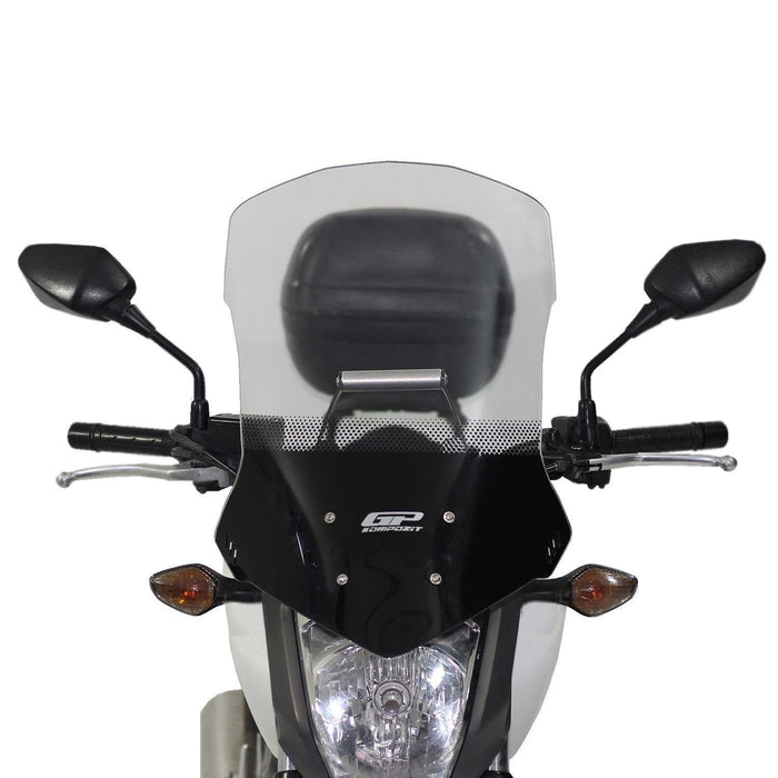 GP Kompozit Pare-brise sérigraphié transparent compatible pour Honda NC700S / NC750S 2012-2020 