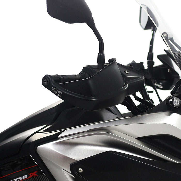 GP Kompozit Handguard Black Compatible For Honda NC700S / NC750S / NC700X / NC750X 2012-2024