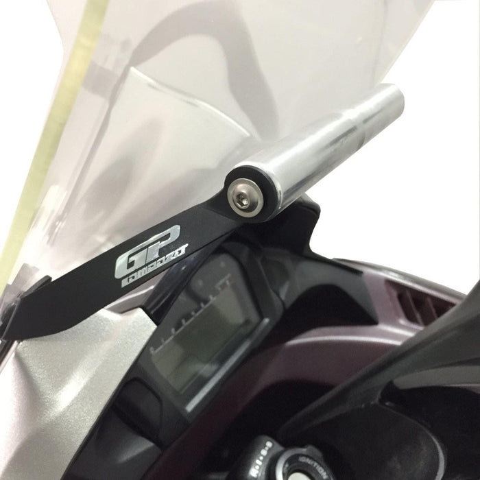 GP Kompozit Phone / Navigation Holder Bracket Black Compatible For Honda NC700X / NC750X 2016-2020