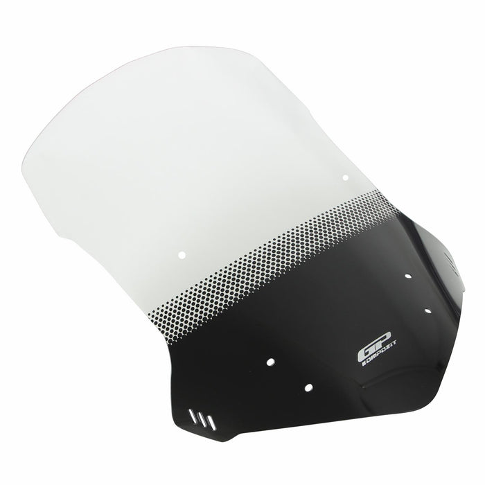 GP Kompozit Silkscreened Touring Windshield Windscreen Transparent Compatible For Honda NC700X / NC750X 2012-2015
