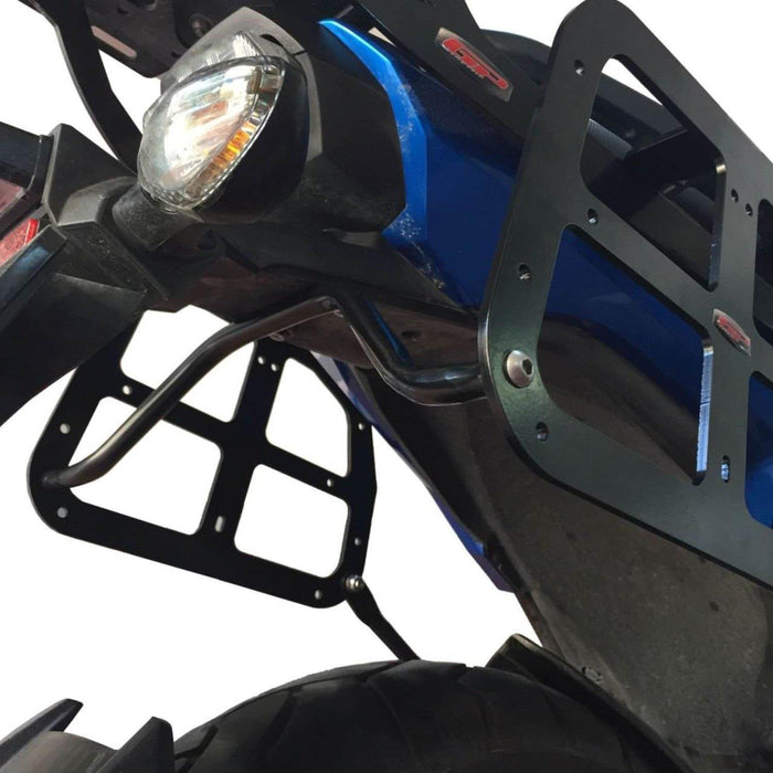 Parrilla Lateral Portabultos GP Kompozit Negra Compatible con Honda NC700X / NC750X 2015-2020