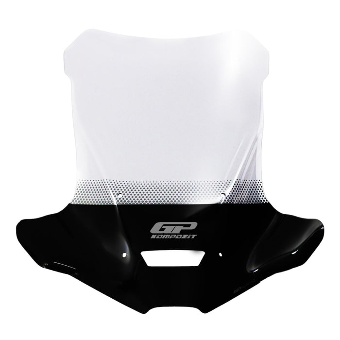 GP Kompozit Silkscreened Windshield Windscreen Clear Compatible For Honda NC700X / NC750X 2016-2020