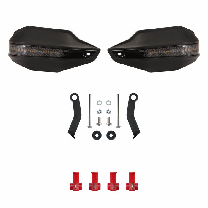 GP Kompozit LED Handguard Lights with Turn Signals Compatible For Honda NC700S / NC750S / NC700X / NC750X 2012-2023