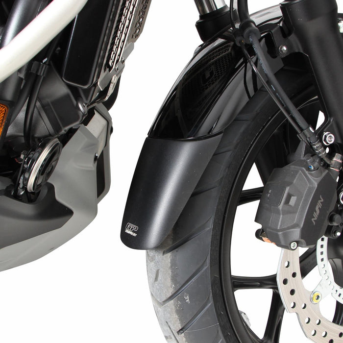 GP Kompozit Front Fender Extender Black Compatible For Honda NC700S / NC750S / NC700X / NC750X 2012-2024