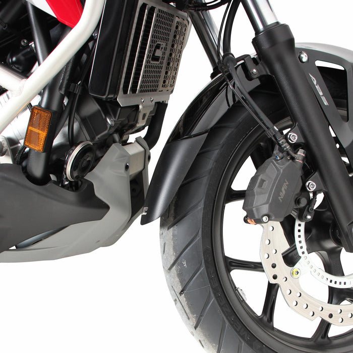 GP Kompozit Front Fender Extender Black Compatible For Honda NC700S / NC750S / NC700X / NC750X 2012-2024