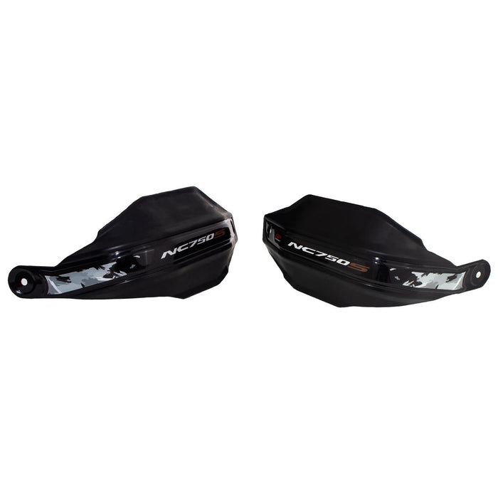 GP Kompozit Plastic Handguard Black Compatible For Honda NC750S 2012-2023