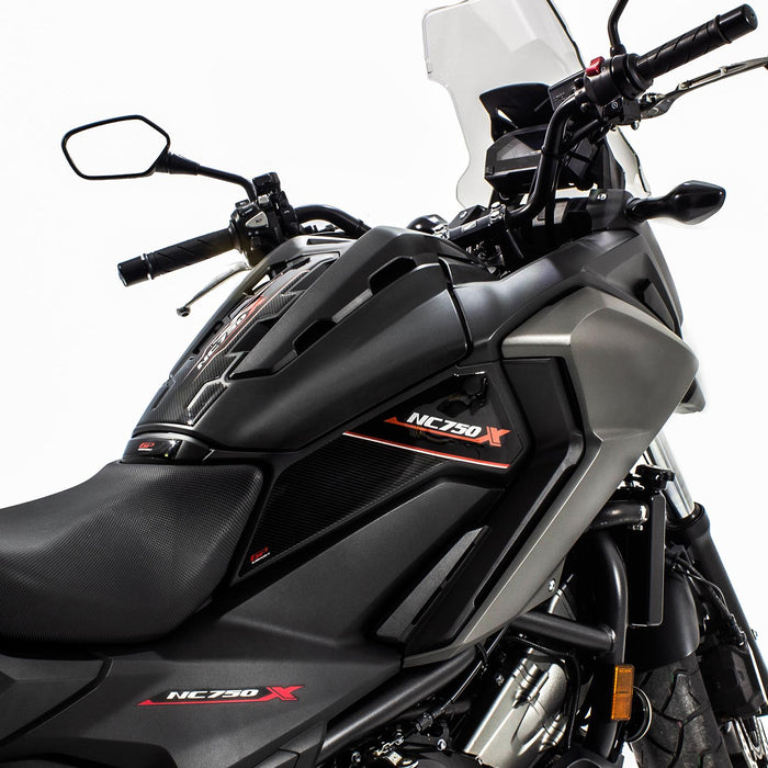 GP Kompozit Tank Pad Set Gray Compatible For Honda NC750X  2016-2020