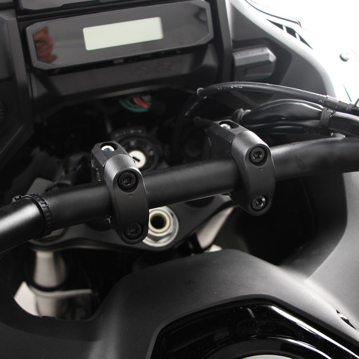 GP Kompozit Handlebar Riser Black Compatible For Honda NT1100 2022-2023