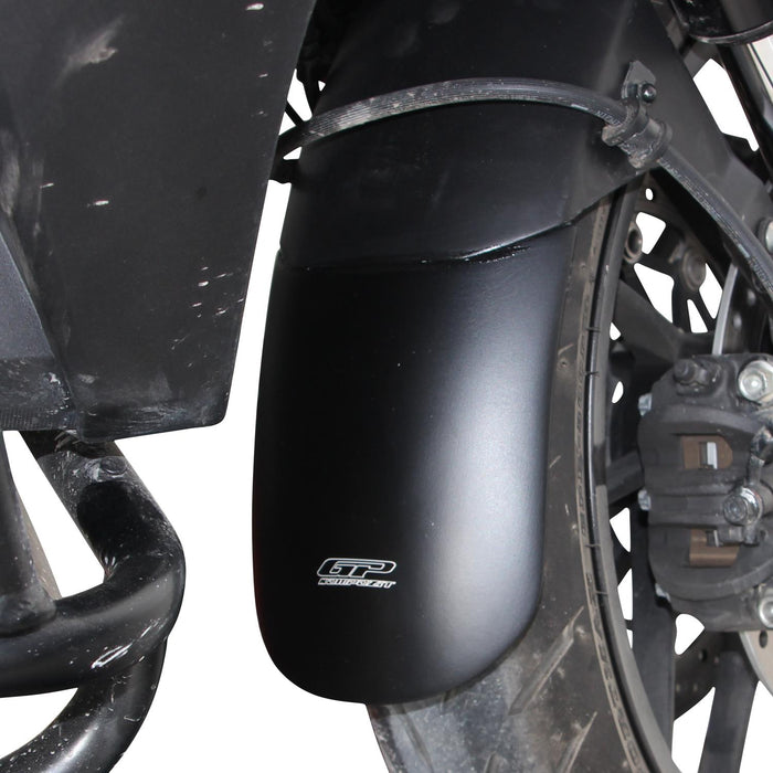 GP Kompozit Front Fender Extender Black Compatible For Honda NT1100 2022-2023