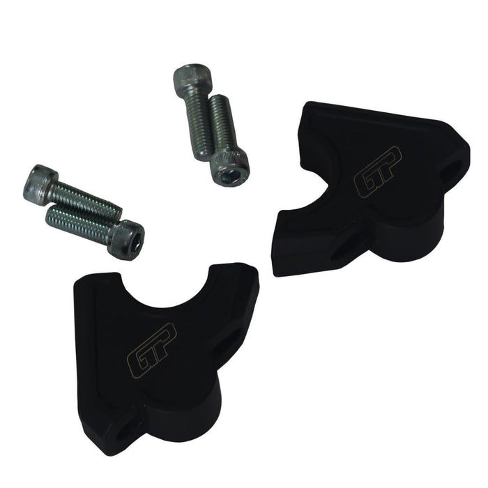 Elevador de manillar GP Kompozit negro compatible con Honda NT1100 2022-2023 