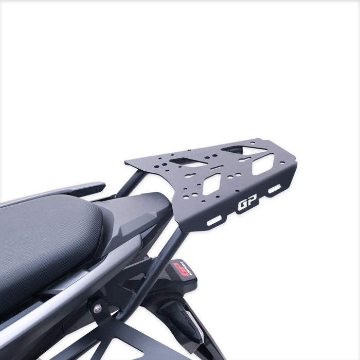 GP Kompozit Rear Luggage Rack Black Compatible For Honda NX500 2025