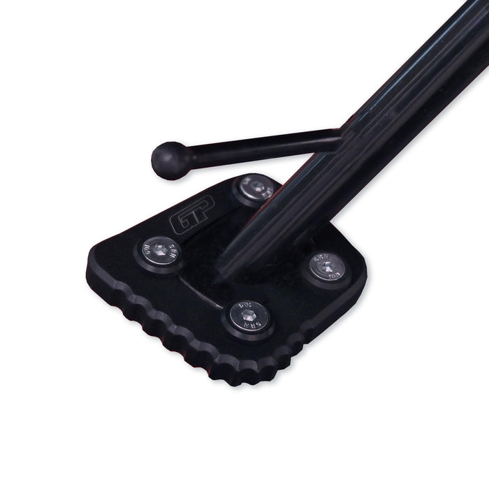 GP Kompozit Soporte Lateral Base Pata Cabra Negro Compatible Con Honda NX500 2024-2026