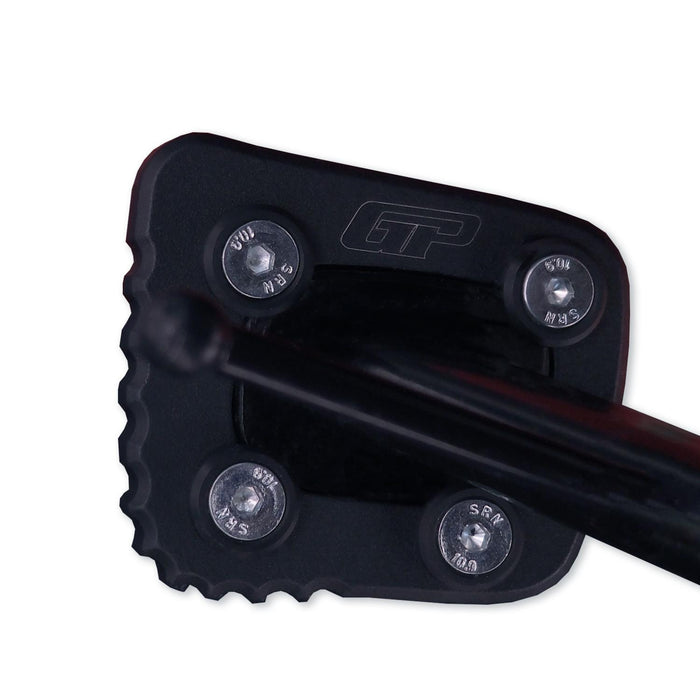 GP Kompozit Soporte Lateral Base Pata Cabra Negro Compatible Con Honda NX500 2024-2026