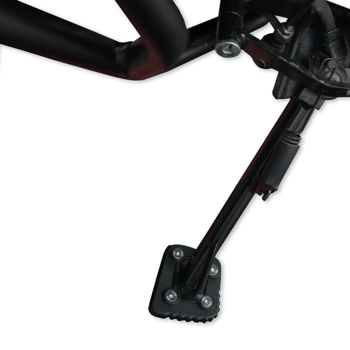 GP Kompozit Kickstand Side Stand Plate Pad Black Compatible For Honda NX500  2025-2026