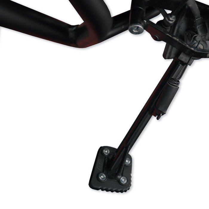 GP Kompozit Soporte Lateral Base Pata Cabra Negro Compatible Con Honda NX500 2024-2026