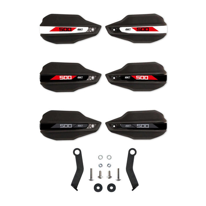 GP Kompozit Cubremanos Negro Compatible con Honda NX500 2024-2026
