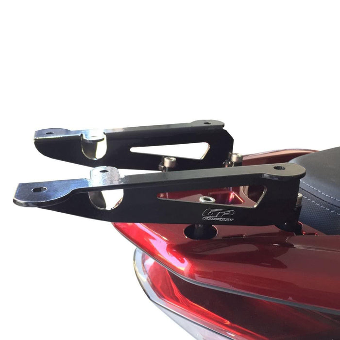 GP Kompozit Rear Luggage Rack Black Compatible For Honda PCX125 / PCX150 2011-2024