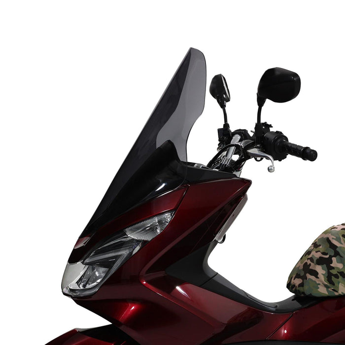 GP Kompozit Windshield Windscreen Smoked Compatible For Honda PCX125 / PCX150  2014-2017
