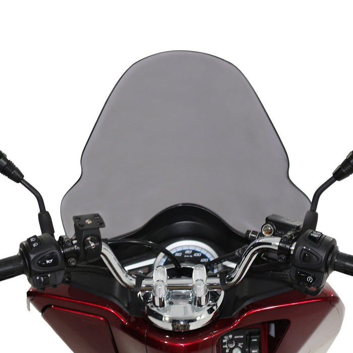 GP Kompozit Windshield Windscreen Smoked Compatible For Honda PCX125 / PCX150  2014-2017