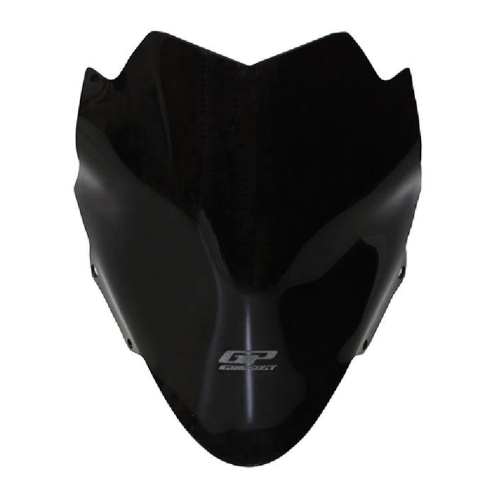 GP Kompozit Pare-brise sport noir compatible pour Honda PCX125 / PCX150 2014-2017 