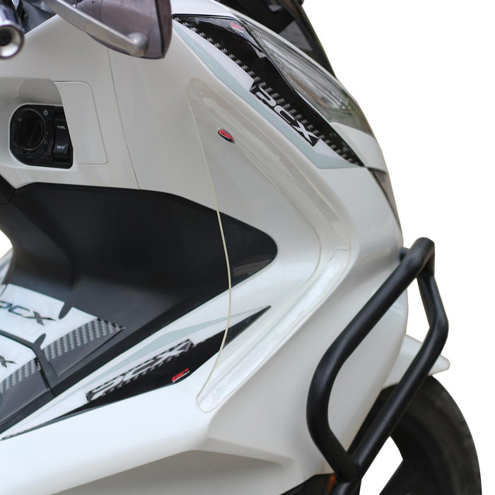 GP Kompozit Wind Deflector Transparent Compatible For Honda PCX125 / PCX150 2018-2020