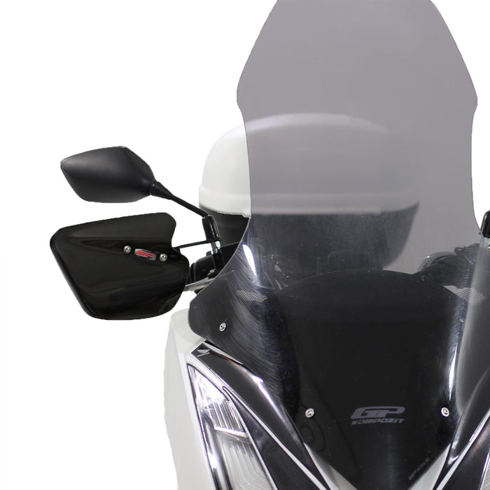 GP Kompozit Protège-mains noir compatible pour Honda PCX125 / PCX150 2018-2023 