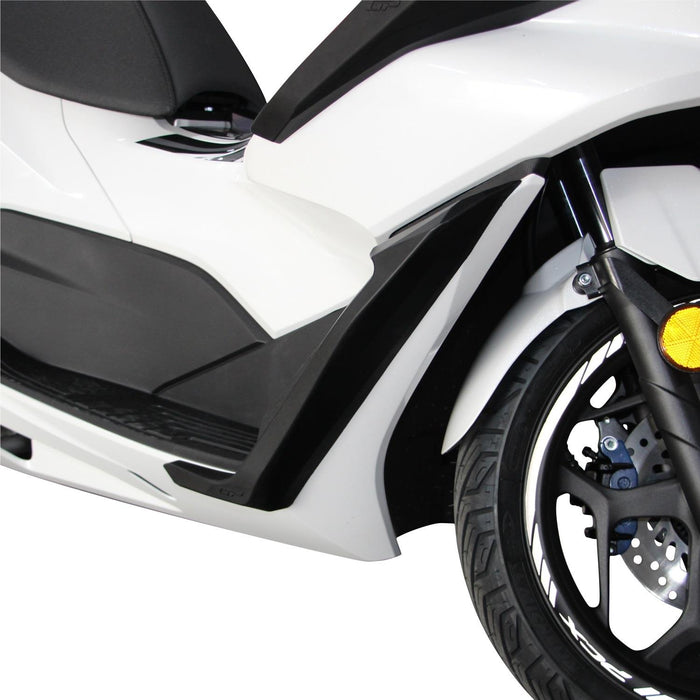 GP Kompozit Protection de carénage inférieure noire compatible pour Honda PCX125 / PCX150 2021-2023 