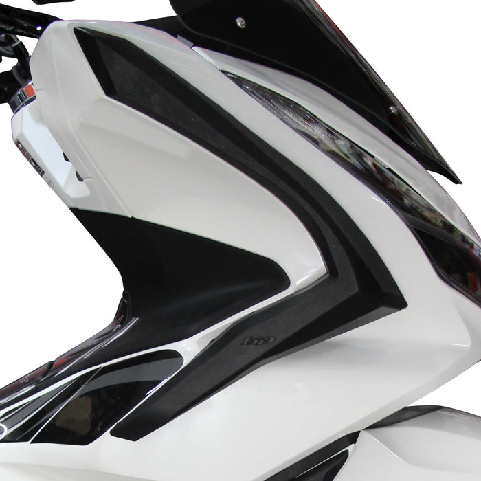 GP Kompozit Upper Fairing Guard Black Compatible For Honda PCX125 / PCX150 2021-2024