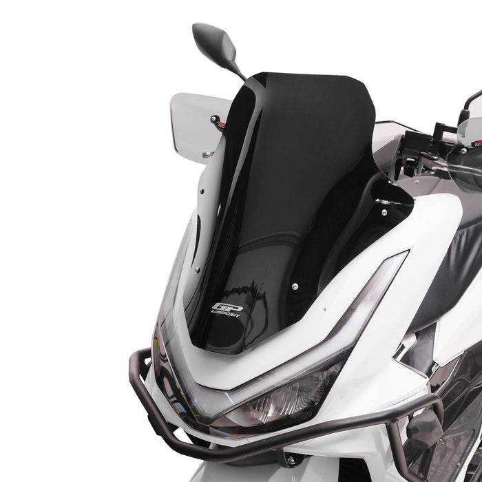 GP Kompozit Windshield Windscreen Black Compatible For Honda PCX125 / PCX150  2025