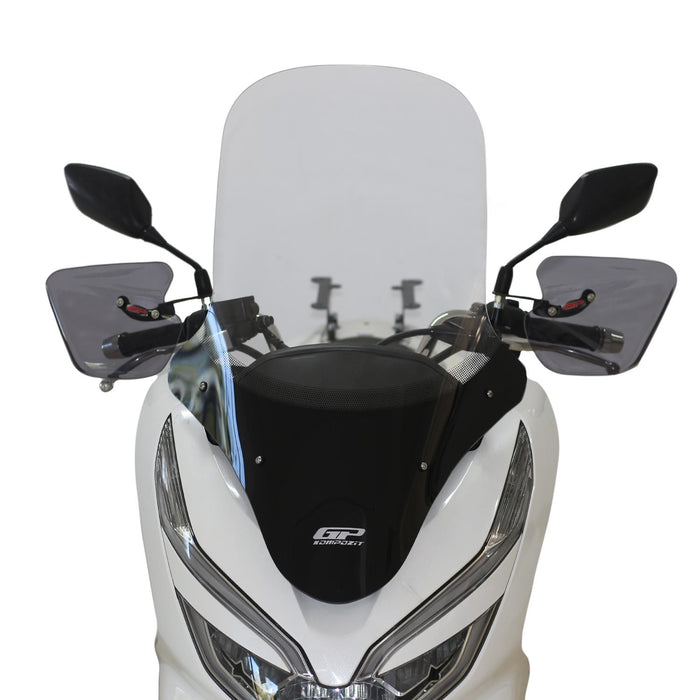 GP Kompozit Touring Pare-brise Transparent Compatible pour Honda PCX125 / PCX150 2018-2020 