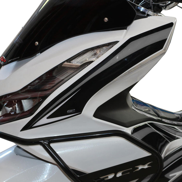 GP Kompozit Fairig Protection de réservoir Gris Compatible pour Honda PCX125 / PCX150 2021-2023 