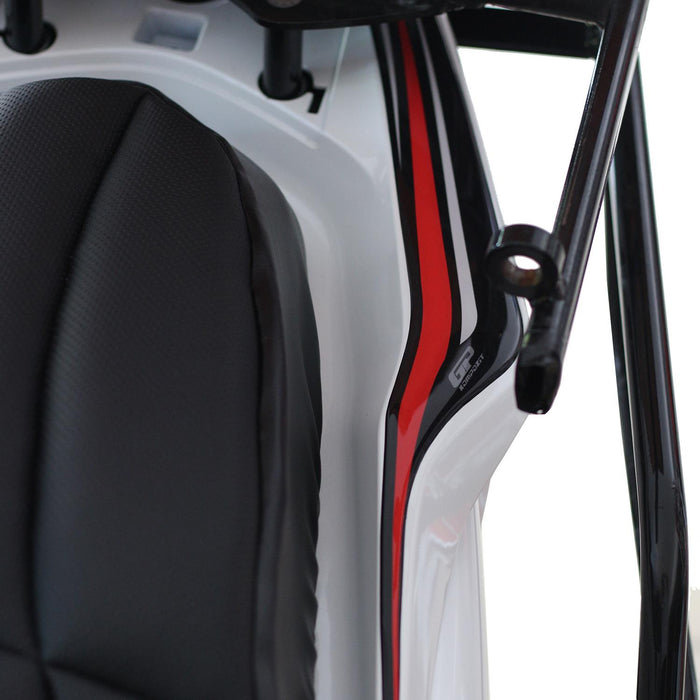 GP Kompozit Protection de réservoir arrière rouge compatible pour Honda PCX125 / PCX150 2021-2023 