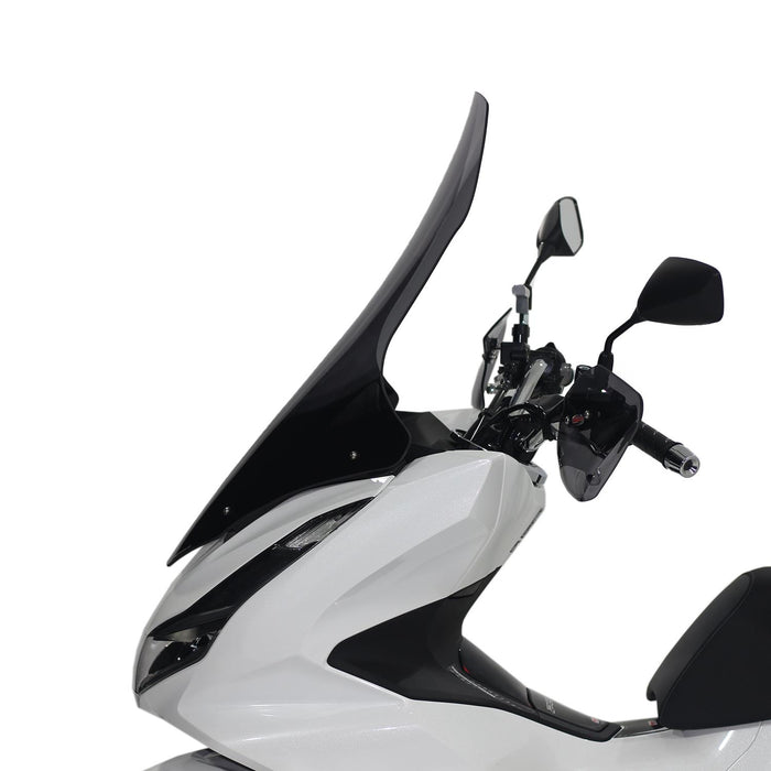 GP Kompozit Touring Windshield Windscreen Transparent Compatible For Honda PCX125 / PCX150 2021-2024