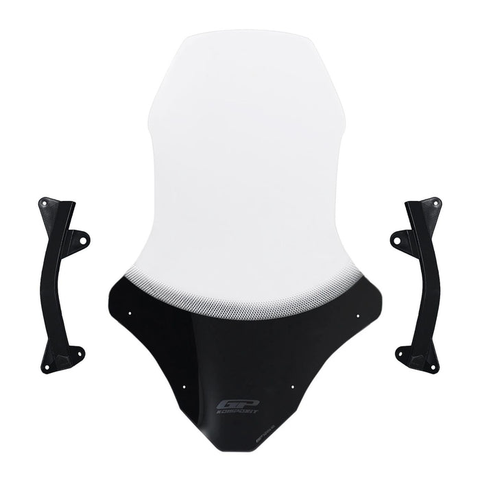 Cúpula de viaje GP Kompozit parabrisas transparente compatible con Honda PCX125 / PCX150 2021-2024