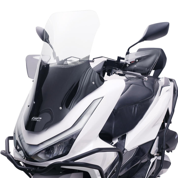Parabrisas de turismo GP Kompozit transparente compatible con Honda PCX125 / PCX150 2023-2026