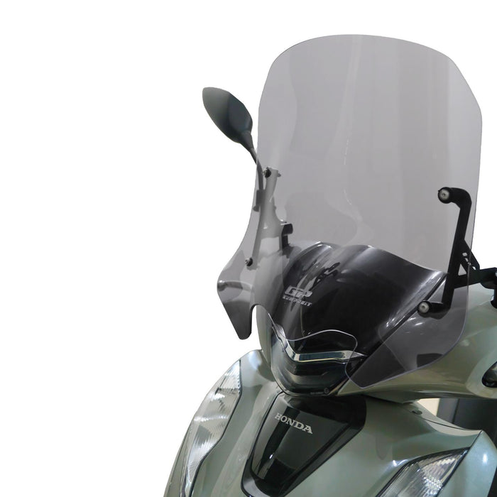 GP Kompozit Windshield Windscreen Smoked Compatible For Honda SH125i  2024-2025