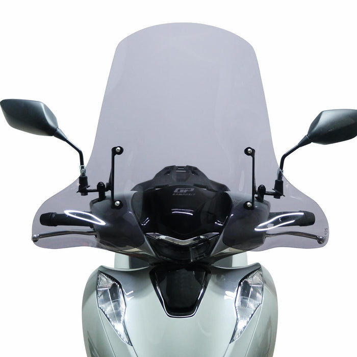 GP Kompozit Windshield Windscreen Smoked Compatible For Honda SH125i 2024