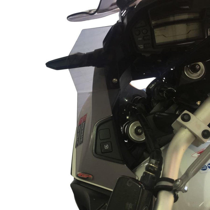 GP Kompozit Déflecteur de vent latéral noir compatible avec Honda VFR1200 2012-2015 
